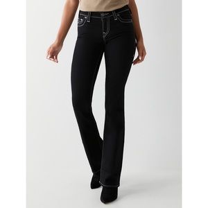 True Religion Black Boot Cut Jeans